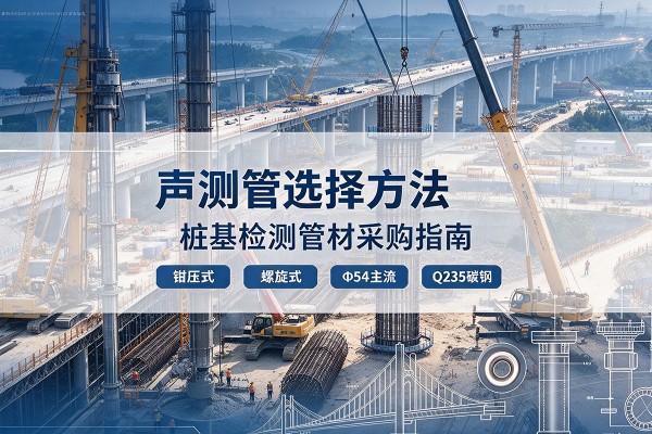 布拖声测管选型标准