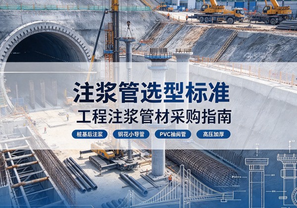 布拖注浆管选型标准